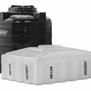 DUTRON Water Tank White/Black Color