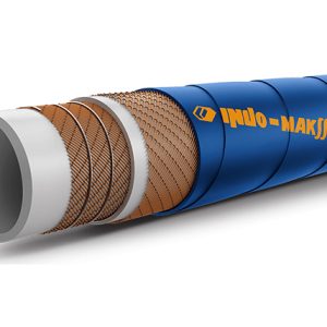 UHMWPE Hose Blue Colour (Solvent Suitable)
