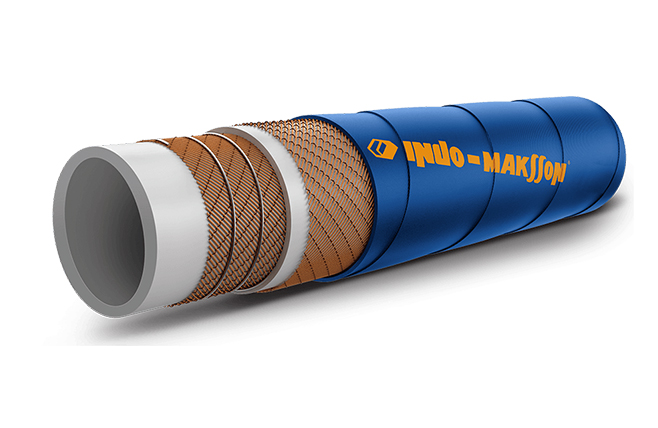 UHMWPE Hose Blue Colour (Solvent Suitable)