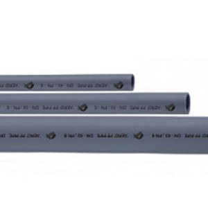 PP Pipe Polypropylene HDPE Grey