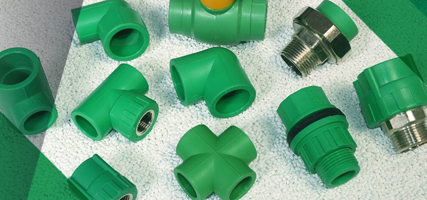 PPR Pipes & Fittings – (GREENTHERM-GREEN COLOUR)