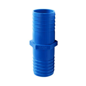 PP HOSE CONNECTOR BLUE